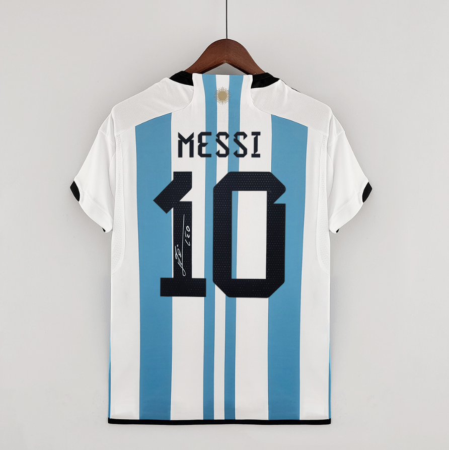 Argentina 2022 Messi World Cup Shirt