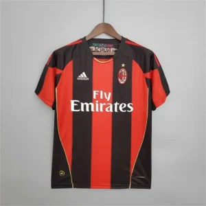 AC Milan 2010-2011 Home Soccer Retro Jersey