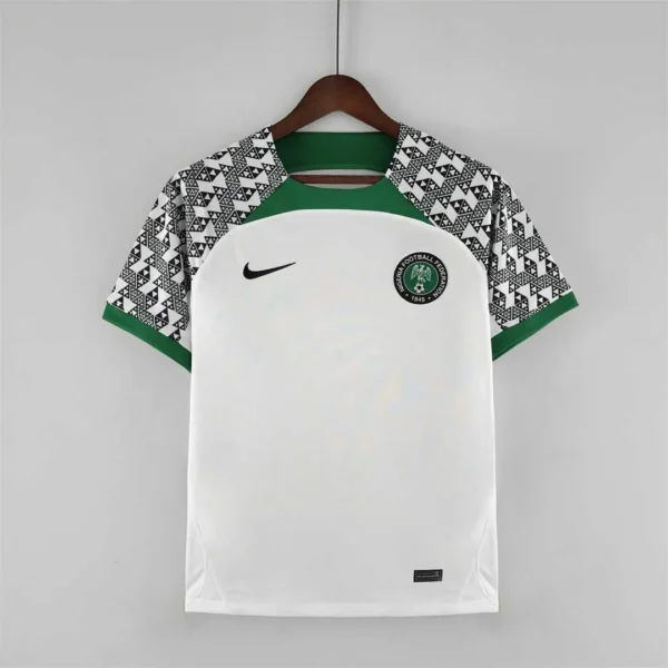 Nigeria 2022-2023 World Cup Away White Soccer Jersey