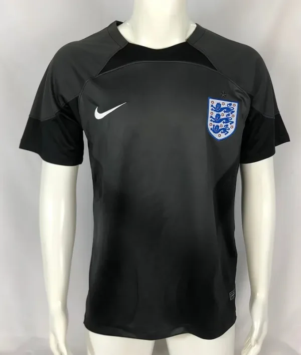 England 2022 World Cup Gk Black Soccer Jersey