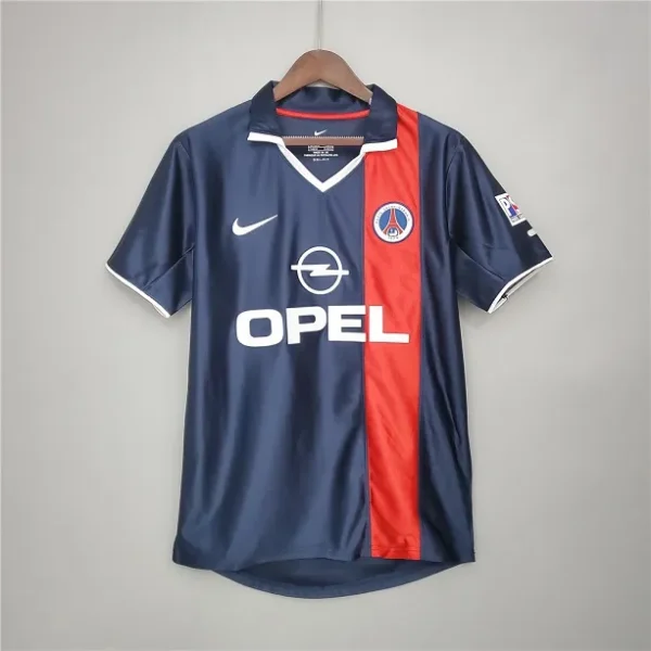 Paris St Germain Psg 2001-2002 Home Soccer Jersey