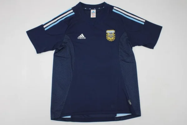 Argentina 2002 World Cup Away Retro Soccer Jersey