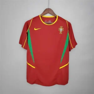 Portugal 2002 World Cup Home Soccer Jersey