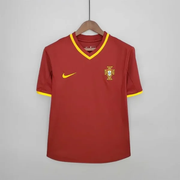 Portugal 2000 Euro Cup Home Soccer Jersey