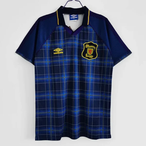 Scotland Euro 1996 Home Retro Football Shirt