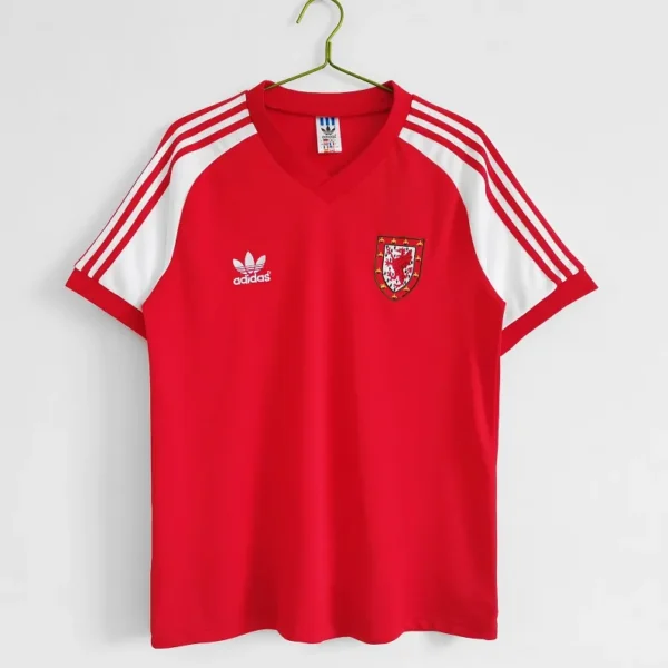 Wales 1982 Home Retro Football Shirt
