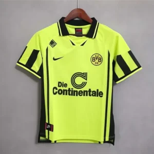 Dortmund 1996-1997 Home Retro Soccer Jersey