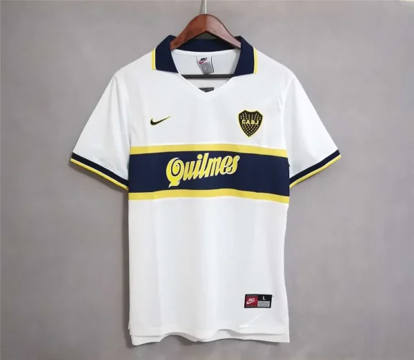 Boca Juniors 1996-1997 Retro Away Football Shirt
