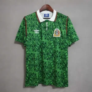 Mexico 1994 World Cup Home Soccer Jersey