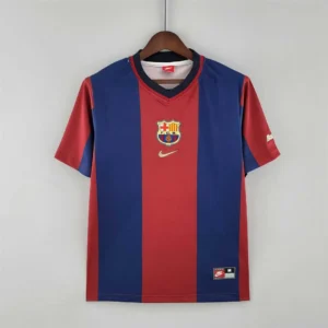 Barcelona 1998-1999 Home Soccer Jersey