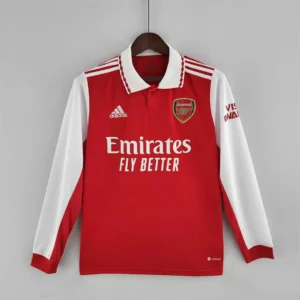 Arsenal 2022-2023 Home Long Sleeves Soccer Jersey
