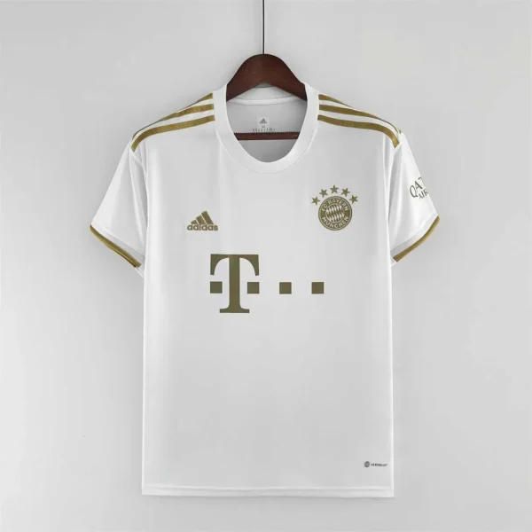 Bayern Munich 2022-2023 Away White Soccer Jersey