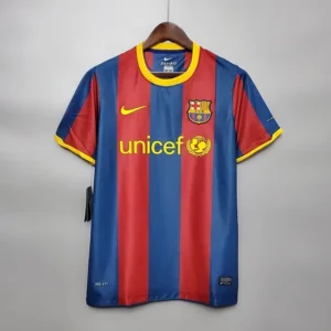 Barcelona 2010-2011 Home Soccer Retro Jersey