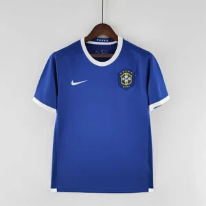 Brazil World Cup 2006 Away Retro Football Shirt