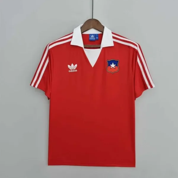 Chile World Cup 1982 Home Retro Football Shirt