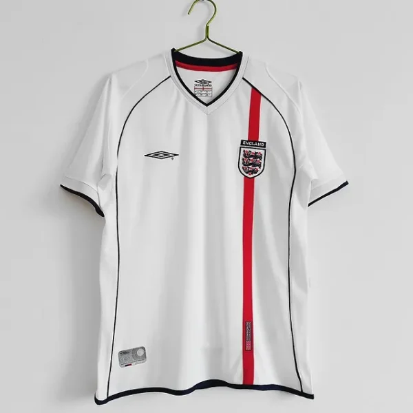 England World Cup 2002 Retro Home Football Shirt