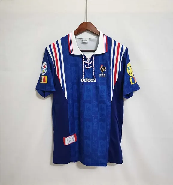 France Euro 1996 Home Retro Football Shirt