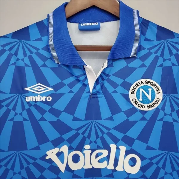 Napoli 1991 -1993 Retro Home Football Shirt