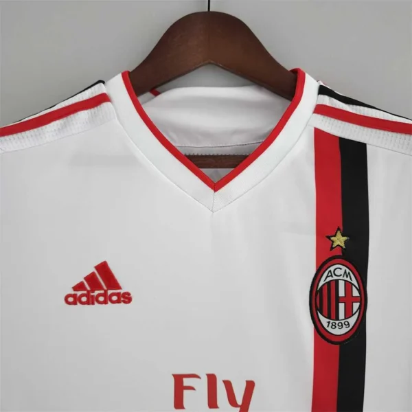 Ac Milan 2011-2012 Away White Soccer Jersey
