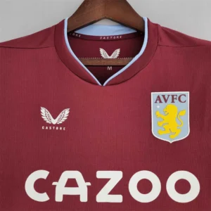 Aston Villa 2022-2023 Home Soccer Jersey