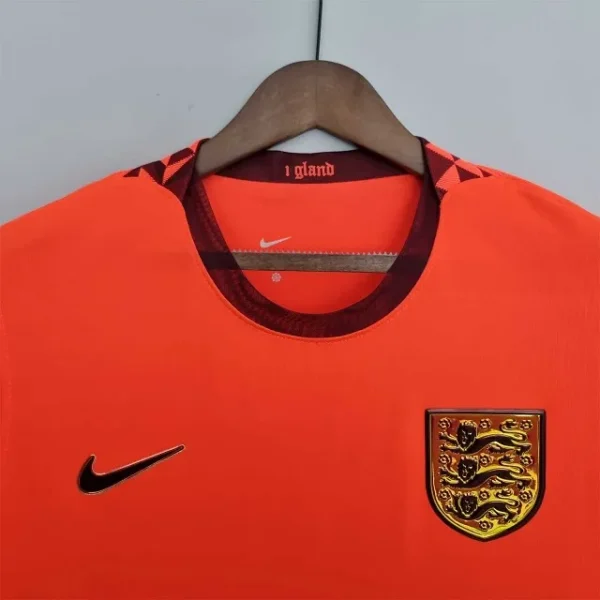 England 2022 Away Orange Soccer Jersey