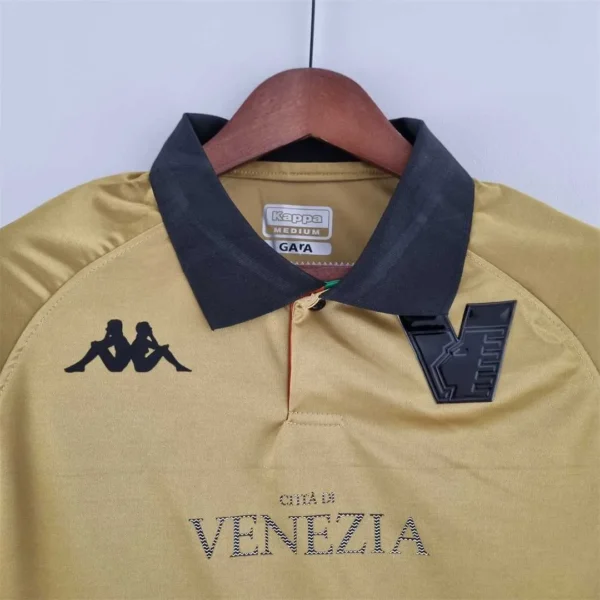 Venezia 2022-2023 Third Gold Soccer Jersey