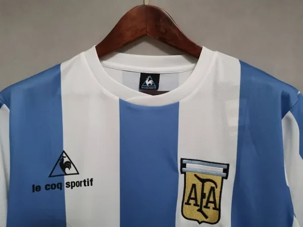 Argentina 1985 Home Soccer Jersey