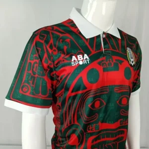 Mexico 1997 Special Green/Red Retro Soccer Jersey