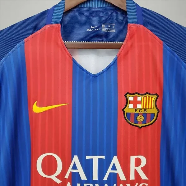 Barcelona 2016-2017 Home Soccer Jersey