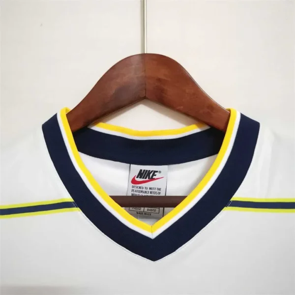 Boca Juniors 1999 Retro White Away Football Shirt