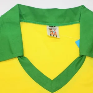 Brazil 1978 Retro Home Football Shirt