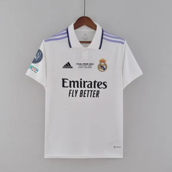 Real Madrid 2022-2023 Home 14 Champions Soccer Jersey