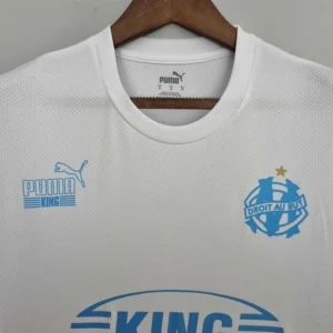 Marseilles 2022-2023 Joint White Soccer Jersey