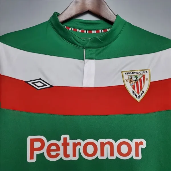 Athletic Bilbao 2011 Away Green Retro Football Shirt