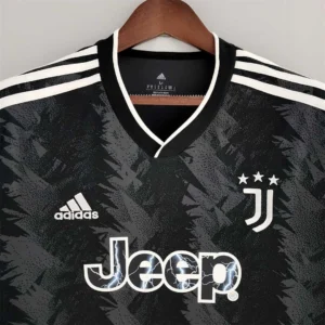 Juventus 2022-2023 Away Black Soccer Jersey
