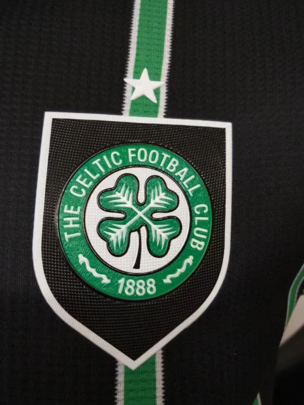 Celtic 2022-2023 Away Black Green Soccer Jersey