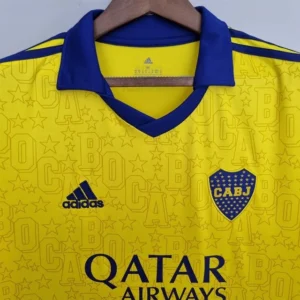 Boca Juniors 2022-2023 Third Yellow Soccer Jersey