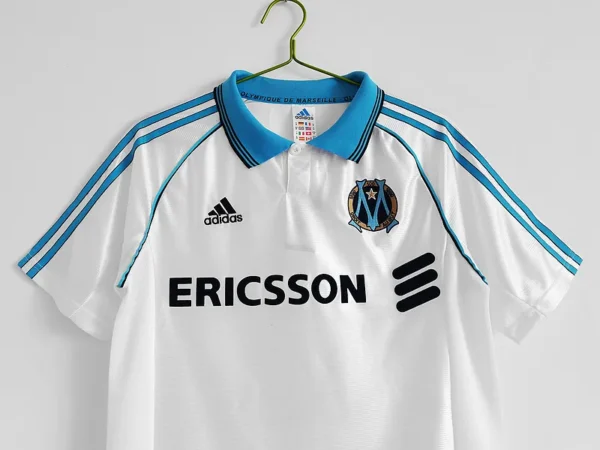 Marseille 1998-1999 Home Retro Football Shirt