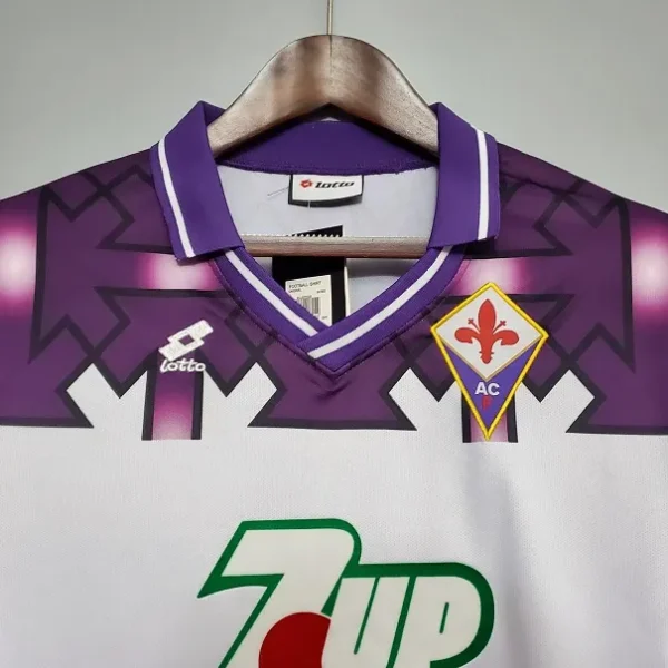 Fiorentina 1992-1993 Away Retro Football Shirt