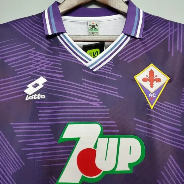 Fiorentina 1992 -1993 Home Retro Football Shirt