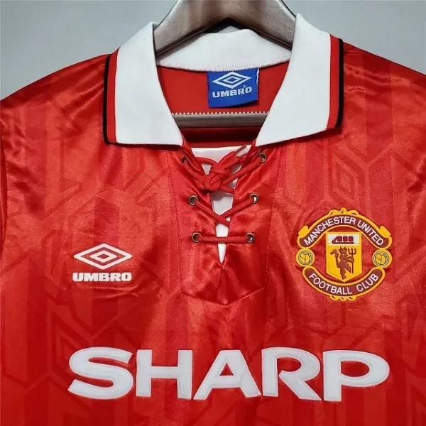 Manchester United 1992-1994 Home Retro Football Shirt
