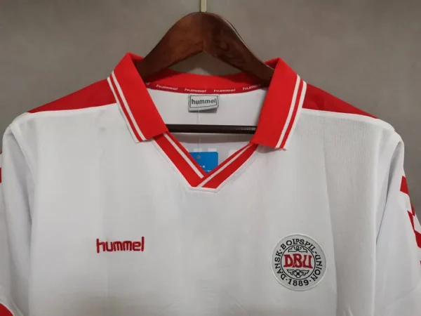 Denmark World Cup 1998 Away Retro Football Shirt