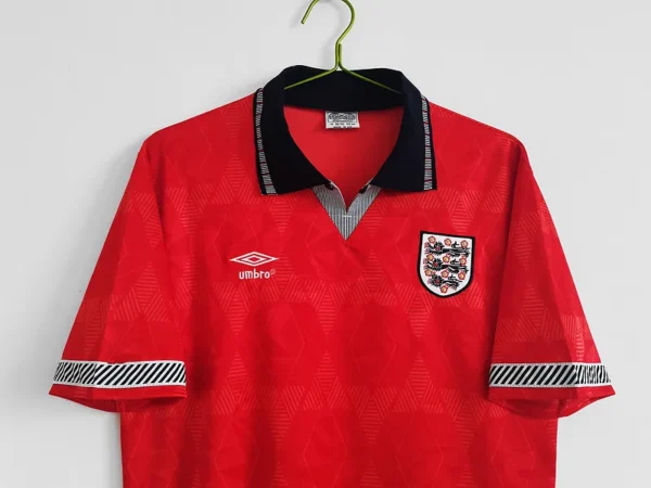 England 1990-1992 Retro Away Football Shirt