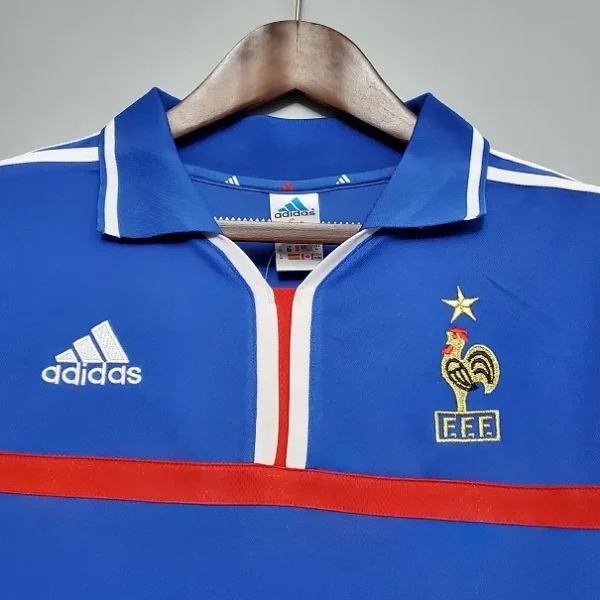 France Euro 2000 Home Retro Football Shirt