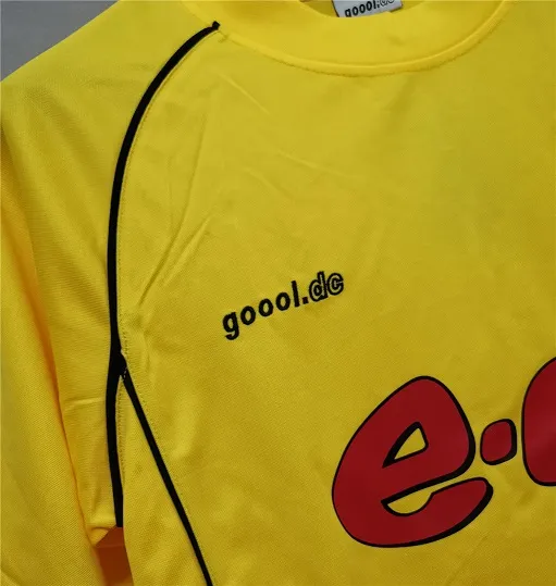 Dortmund 2001-2002 Home Retro Soccer Jersey