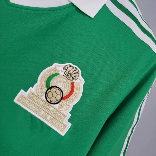 Mexico 1986 World Cup Home Soccer Jersey