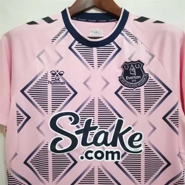 Everton 2022-2023 Away Pink Soccer Jersey