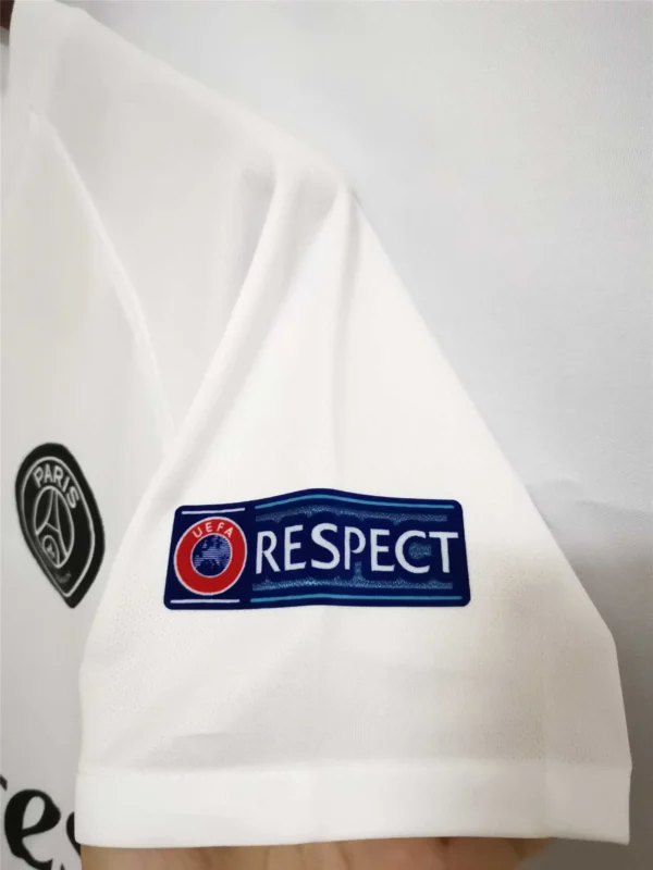Paris St Germain (Psg) 2018-2019 Away White Soccer Retro Jersey