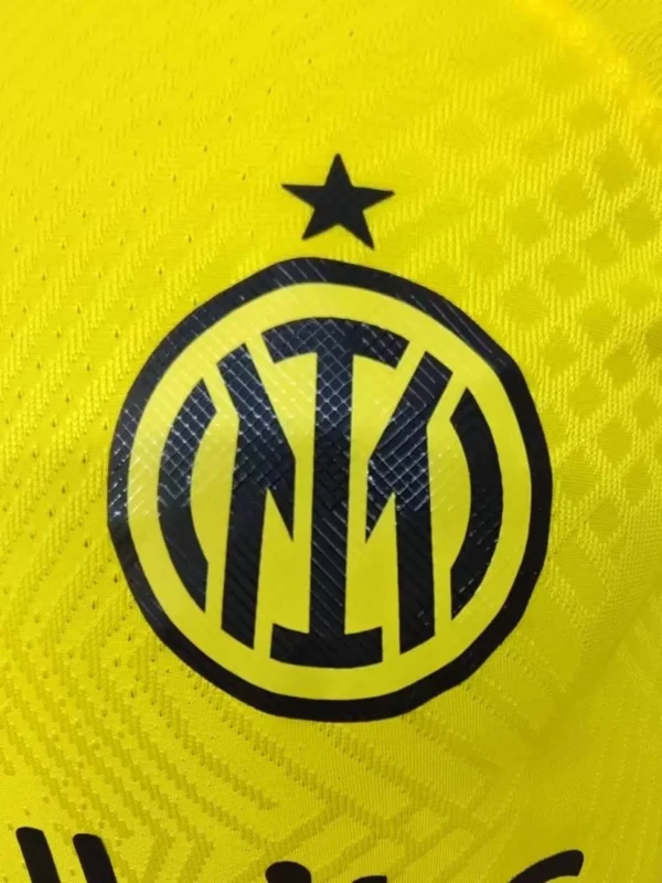 Inter Milan 2022-2023 Third Yellow Soccer Jersey
