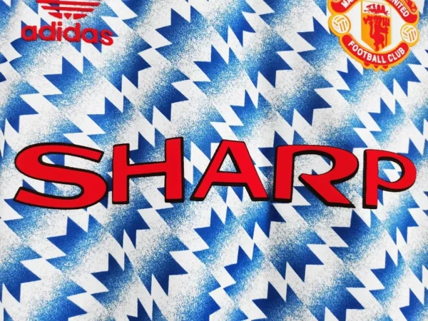 Manchester United 1990 -1992 Away Retro Football Shirt